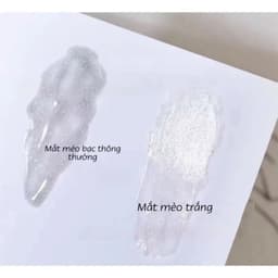 Sơn mắt mèo Ánh Trăng Milan Moonlight   - nail trắng bạc sáng mịn 2