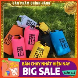 Túi Khô Chống Nước Đi Biển Ocean Pack Loại to 15L- 20L- 30L 6