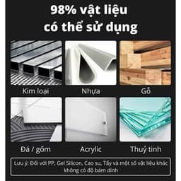 Keo siêu dính công nghệ Nhật Bản tuýp 60g dán giày dán gỗ đồ thủy tinh đa  năng chống thấm nước 9