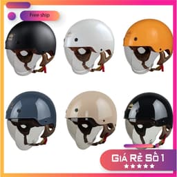 Royal M239 - Mũ nửa đầu kính âm 1/2 chính hãng Royal - Đồ Phượt Hà Nội Bảo Hành Chính hãng 8