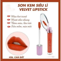 Son kem lì Velvet Lipstick Collagen Hàn Quốc 5G - Cam kết chính hãng - Date 04/2027 6