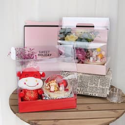 Túi vali 2 ngăn đựng hoa sáp và quà tặng - HMHQ003 1