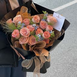 Giấy gói hoa kéo lưới tổ ong cao cấp cuộn 50cm x 10 yard 6