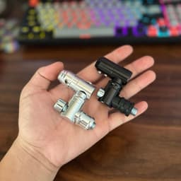 ￼Chân kính xoay 360 độ NHÔM CNC  (chân kính 10li ren thuận) 2