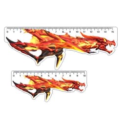 Mô hình Thước Kẻ FF Học Sinh - Sinh Viên 10CM - 15CM NLP shop 4