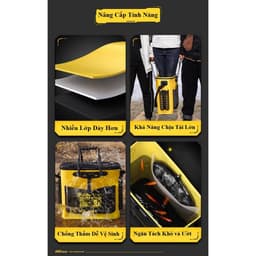 Thùng Đựng Cá JuqWang Thùng Đựng Cá Đa Năng Gấp Gọn Cao Cấp KK23 3