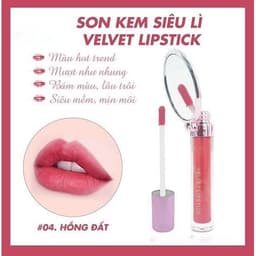 Son kem lì Velvet Lipstick Collagen Hàn Quốc 5G - Cam kết chính hãng - Date 04/2027 4