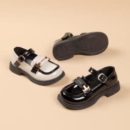 Giày Búp Bê Khóa Miu Bé Gái Đế Mềm Êm Chân [GG41] 2