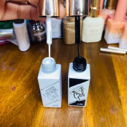 Cọ nét đen trắng vedeni , sơn cọ nét gel Vendeni làm Nail 5