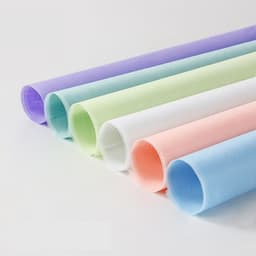 Giấy lụa mếch, giấy lụa vân long dùng để gói hoa, trang trí, làm đồ handmade - PKF005 2