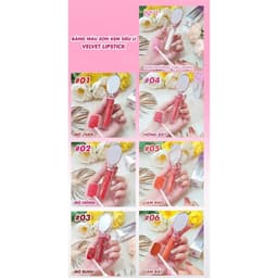 Son kem lì Velvet Lipstick Collagen Hàn Quốc 5G - Cam kết chính hãng - Date 04/2027 2