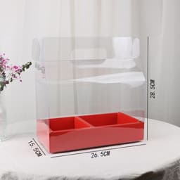 Túi vali 2 ngăn đựng hoa sáp và quà tặng - HMHQ003 8