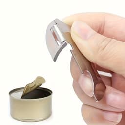 Dụng cụ mở hộp SDFG, Dụng cụ mở chai 2 trong 1 bằng thép không gỉ, Dụng cụ nhà bếp Gấp nắp tháo nắp cụ mở bền Tiện ích gia đình 3