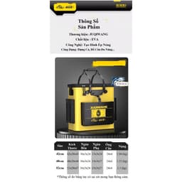 Thùng Đựng Cá JuqWang Thùng Đựng Cá Đa Năng Gấp Gọn Cao Cấp KK23 2