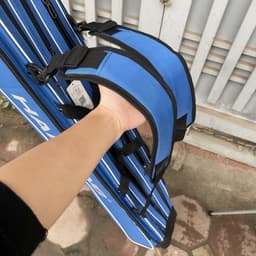 Bao Đựng Cần HAIXIANG 3 Ngăn Chính 3 Ngăn Phụ Có Chân Chống Hàng Chính Hãng 4