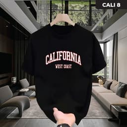 Áo thun nam nữ cổ tròn CALIFORNIA form unisex chất cotton mềm mại, áo thun local brand áo thun in phong cách trẻ trung 6