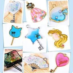 Sequins, kim tuyến sequins nhiều mẫu dùng trang trí resin, nail, trang trí sản phẩm thủ công handmade, slime HMC015 2