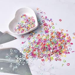 Charm kim loại hình chữ cái nhiều dạng dùng trang Trí Thủ Công, handmade, slime, resin HMC013 2