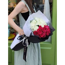 Túi 10 tờ giấy xốp 3D dập nổi gói hoa 4