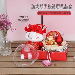 Túi vali 2 ngăn đựng hoa sáp và quà tặng - HMHQ003 3