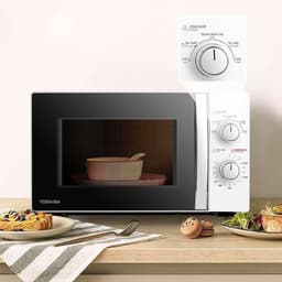 Lò vi sóng Toshiba MWP-MM20P(WH) - Dung tích 20 lít - Hàng chính hãng - Bảo hành 12 tháng toàn quốc 4