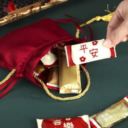 Túi Kẹo Cưới DIY Túi Quà Hầu Bao Chữ Hỷ Cho Tiệc Đám Hỏi Đám Cưới 4