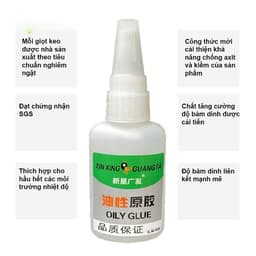 KEO DÁN ĐA NĂNG 50g - Dán Gỗ, Kim loại, Sành sứ 4