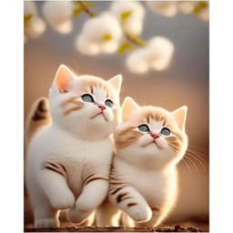 Dễ Thương Thú Cưng Mèo Tự Dính Tranh Treo Tường Phòng Trẻ Em, Cửa Phòng Ngủ Và Cửa Sổ, Trang Trí Thân Xe Hoạt Hình Dán 6