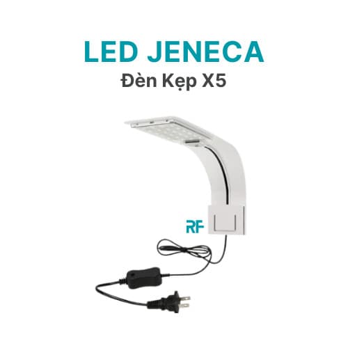Đèn Led X5 kẹp thành Bể Cá thuỷ sinh phù hợp với bể kích thước từ 30-40cm
