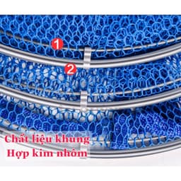 Giỏ Đựng Cá, Rọng Cá Khung Kim Loại Siêu Bền kèm túi 7