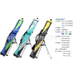 Bao Đựng Cần HAIXIANG 3 Ngăn Chính 3 Ngăn Phụ Có Chân Chống Hàng Chính Hãng 6