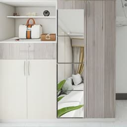 [HCM] Gương treo Dán Tường toàn thân chống vỡ soi , dán tủ quần áo, hình vuông 20*20cm -Fashinrandy 7
