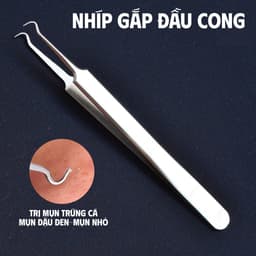 Bộ 3 cây nặn mụn đầu đen bằng thép không rỉ,có nhíp gắp mụn tiện lợi, mụn đầu đen-trứng cá(Full Box) 7
