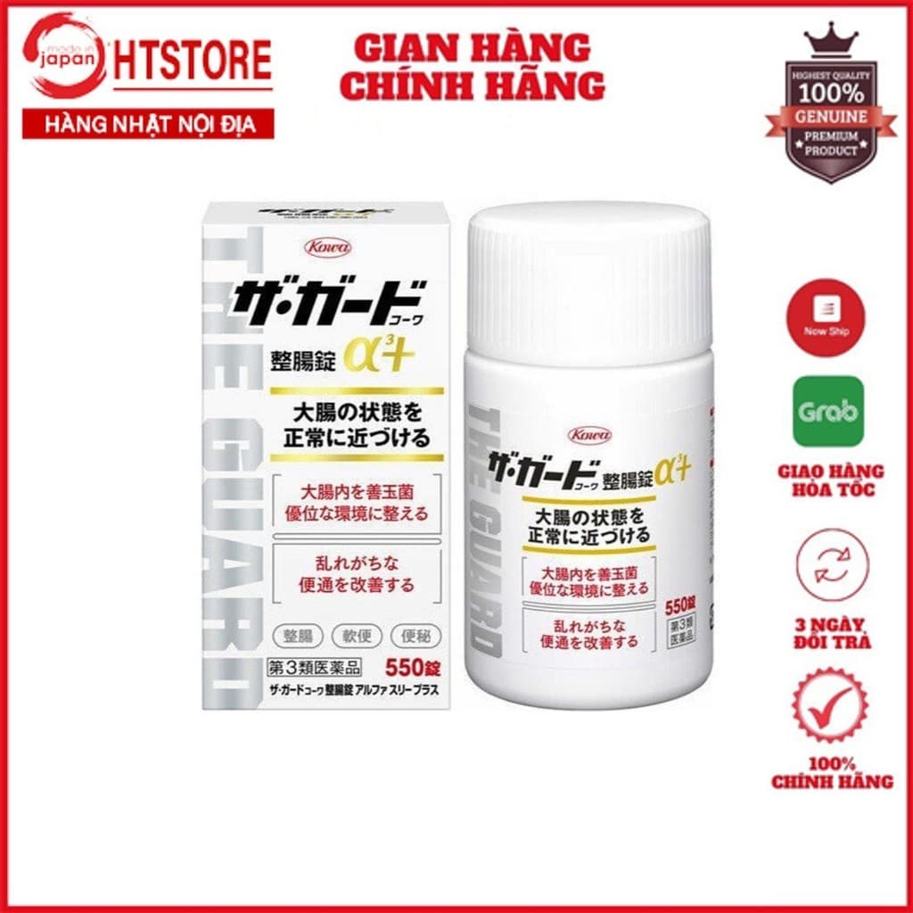 Viên uống đại tràng Kowa 350 và 550 viên Nhật bản-Hàng Chuẩn- Giá tốt
