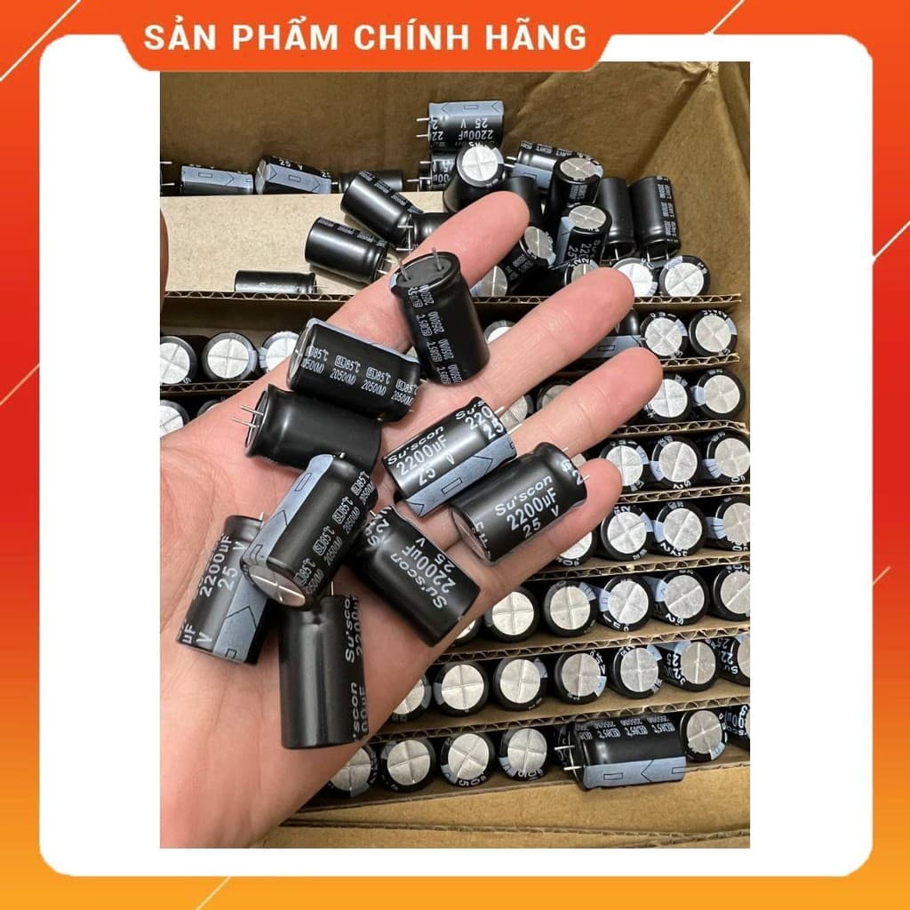 [ 30 con ]  TỤ Suscon ( 25V 33UF 25V 47UF 25V 470UF 25V ))