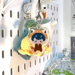 Dây treo điện thoại  BLUE LOCK trang trí điện thoại cute dễ thương WrightZ 8