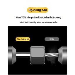Bộ công cụ lục giác đa chức năngm CR-V, Bộ cờ lê chìa khóa lục giác có độ cứng cao S2, 1.5-10mm 5