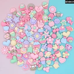 Khuôn silicon hình charm hoa các loại - Khuôn làm bánh hay socola, đổ charm nến thơm handmade, đổ epox chuẩn DIY - HM033 3