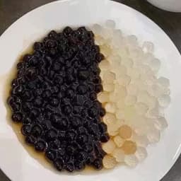 THÙNG 6 Gói  Trân châu 3Q SEA JELLY Minh hạnh (Trắng; Đen) , dokhogiasi 4