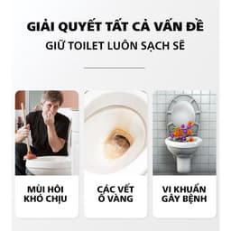 Chai Xịt Bọt Vệ Sinh Bồn Cầu Toilet Tẩy Rửa Mọi Vết Bẩn Hương Chanh Thơm Mát 500 ML 2