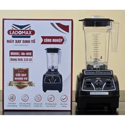 Máy xay sinh tố công nghiệp 1860W Ladomax HA-9112 xay đá, rau má, sinh tố chuyên quán, moto 9535, bảo hành 2 nămd 3