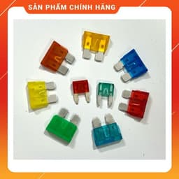 [ 10 con ]  CẦU CHÌ  OTO , XE MÁY CÁC LOẠI ( 5A , 10A , 15A , 30A ,40A ) FUSE cầu trì ôtô ampli 1