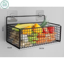 Kệ Lưới Đựng Đồ Nhà Tắm Dán Tường - Kệ Nhà Tắm- Kệ Để Bồn Cầu - Tiện Lợi Dùng Cho Mọi Vị Trí - Kèm 2 Mi 5