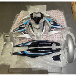 Dàn áo Exciter 150 bạc mờ đen kèm tem như mẫu ảnh 1