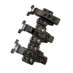 Bản Lề Cánh Kính Giảm Chấn Màu Titan Chất Liệu Thép Điện Hóa. Đóng Mở Êm Ái, Độ Độ Bền 10000 Lần Đóng Mở. 2