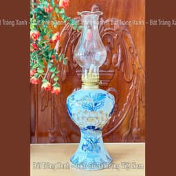 [Vẽ Vàng] Đồ thờ Bát Tràng họa tiết hoa sen phú quý vẽ vàng 24k - Đồ thờ cúng, Đồ thờ gia tiên. 7