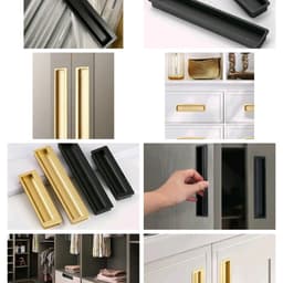 Tay Nắm Âm Đen Và VàngĐộ Bền Cao 1