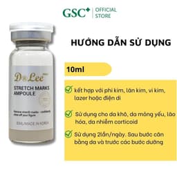 Tế bào gốc sẹo GSC, xóa sẹo rỗ, se khít lỗ chân lông, rạn da, trẻ hóa,Stretch Marks Ampoule 4