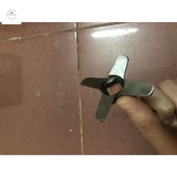 Dao bệ đùn thịt cối 12 máy xay thịt đùn xương 4 cạnh thép cứng 3