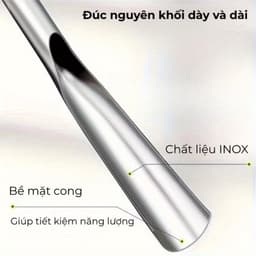 🍀🍀 Set 2 Xẻng làm vườn inox làm đất tơi xốp, thoát nước tốt trồng cây cảnh, hoa 6